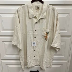 Kahala men’s silk shirt, XXL, NWT